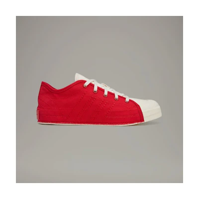 Adidas Y-3 Nizza Low Sneakers Better Scarlet/Better Scarlet/Wonder White