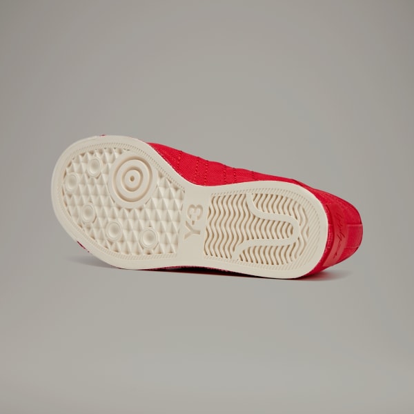 Lookbook Adidas Y-3 Nizza Low Better Scarlet/Wonder White Sneakers JQ2457