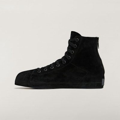 Adidas Y-3 Nizza Star Hi Sneakers Black/Black/Black JR4248 Details for Adidas Y-3 Nizza Star Hi Sneakers Black/Black/Black JR4248