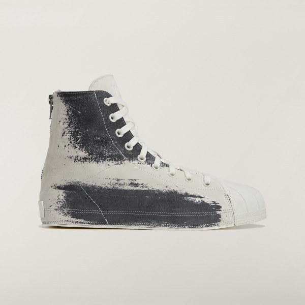 Adidas Y-3 Nizza Star High Sneakers Off White/Off White/Off White