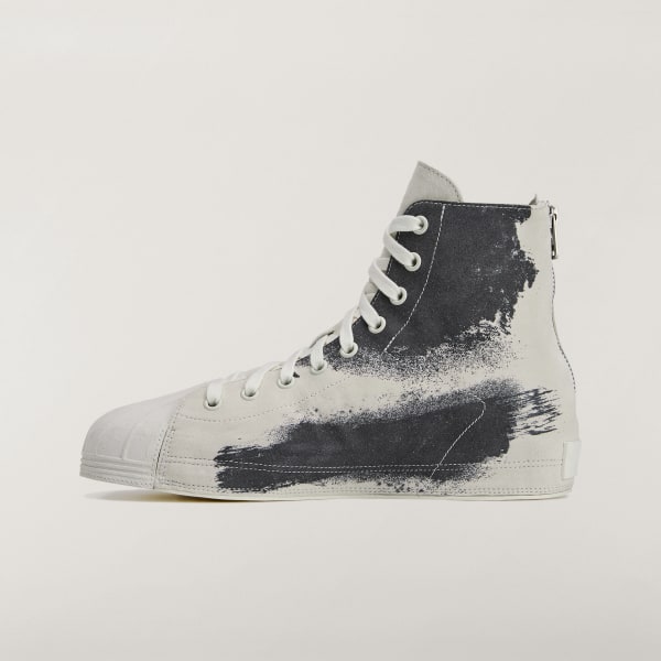 Adidas Y-3 Nizza Star High Sneakers Off White/Off White/Off White 圖 7