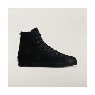 Adidas Y-3 Nizza Star High Top Sneakers Black/Black/Black