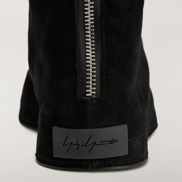 Adidas Y-3 Nizza Star High Top Sneakers Black/Black/Black 圖 8