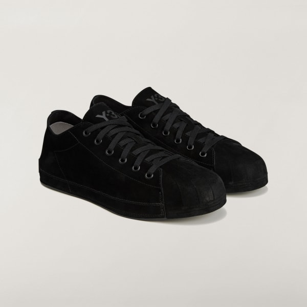 Shop Adidas Y-3 Nizza Star Lo 休閒球鞋 黑色/黑色/黑色 JR7454