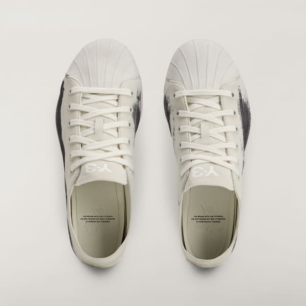 Lookbook adidas Y-3 Nizza Star Low 休閒鞋 白色/白色/白色 KI0853