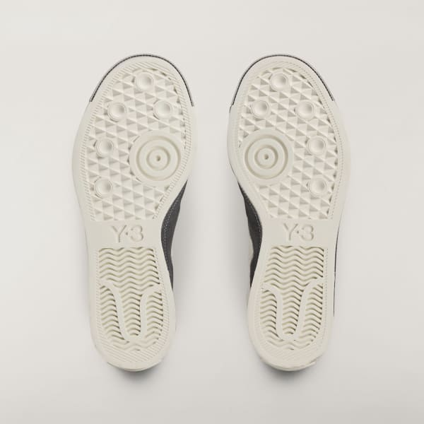 Shop adidas Y-3 Nizza Star Low 休閒鞋 白色/白色/白色 KI0853