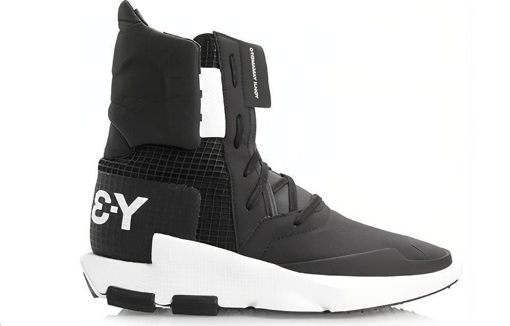 Order adidas Y-3 Noci Tinggi 'Hitam' BY2625