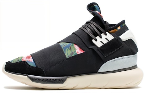 adidas Y-3 Qasa Hi Floral 黑色印花 Buy adidas Y-3 Qasa Hi Floral 黑色印花