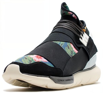 adidas Y-3 Qasa Hi Floral 黑色印花 Order adidas Y-3 Qasa Hi Floral 黑色印花