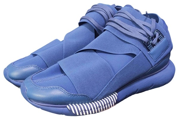 Y-3 Qasa 繫帶 耐磨 高筒 運動休閒鞋 男女款 藍色 Order Y-3 Qasa 繫帶 耐磨 高筒 運動休閒鞋 男女款 藍色