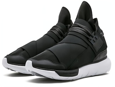 adidas Y-3 Qasa High 'Core Black' Hitam Inti AQ5499 Lookbook adidas Y-3 Qasa High 'Core Black' Hitam Inti AQ5499