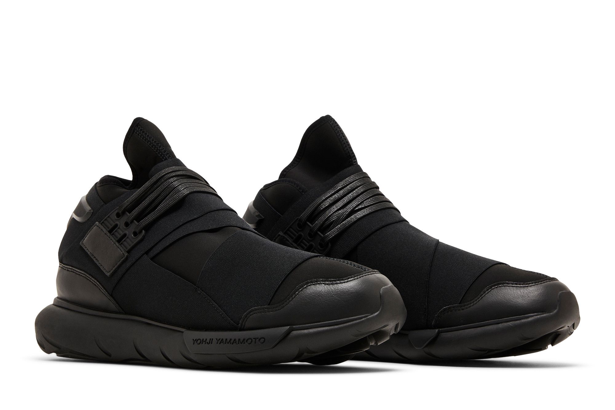 Cheap adidas Y-3 Qasa High ''Triple Black'' 2023 Sneaker IF5505