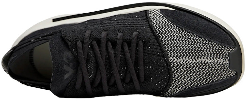 adidas Y-3 Qisan Knit 'Hitam Putih Off' FZ6395 Shop adidas Y-3 Qisan Knit 'Hitam Putih Off' FZ6395