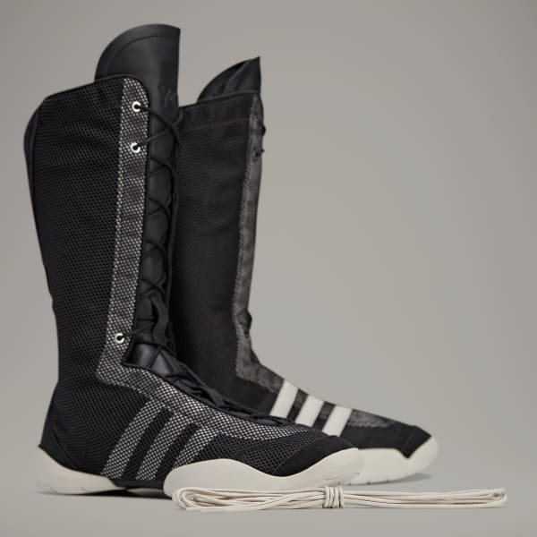 Adidas Y-3 REGU Boots Black/Talc/Black 圖 8