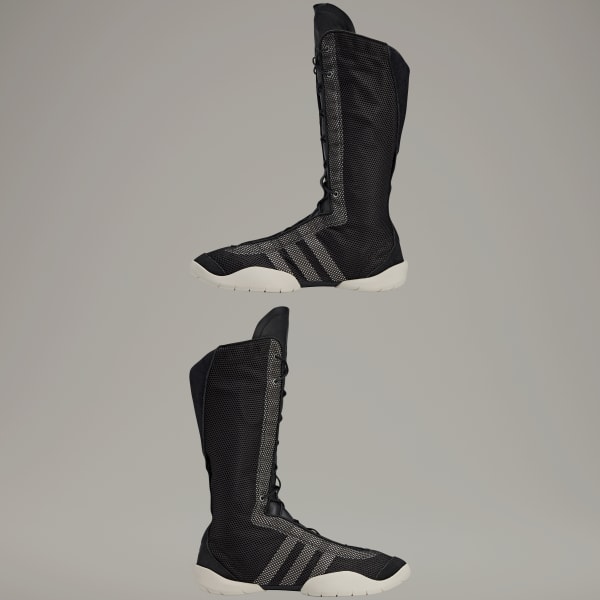 Cheap Adidas Y-3 REGU Stivali Nero/Talc/Nero JH8062