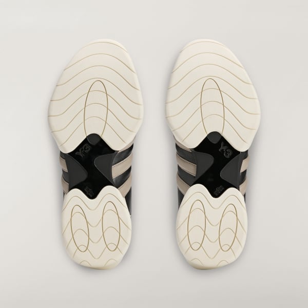 Shop adidas Y-3 Regu Mary Jane Sneakers Black/Off White/Light Brown KJ9082