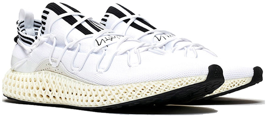 adidas Y-3 Runner 4D II 'Core White' Putih Tulen EF0902 Lookbook adidas Y-3 Runner 4D II 'Core White' Putih Tulen EF0902