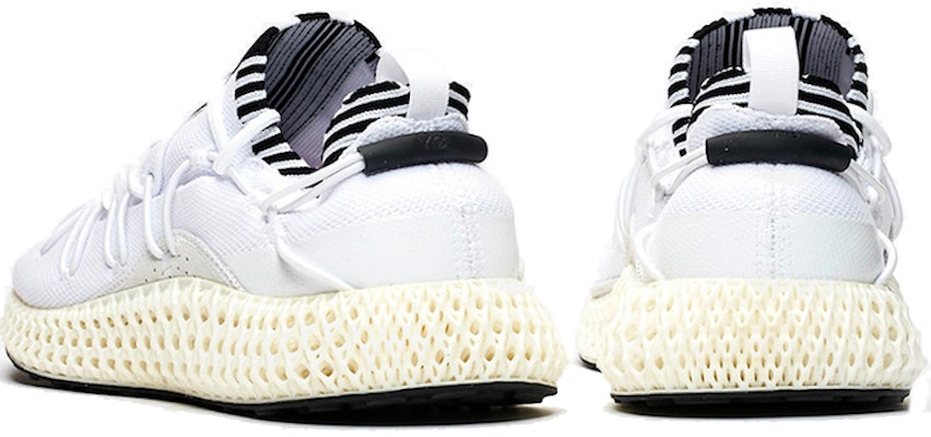 adidas Y-3 Runner 4D II 'Core White' Putih Tulen EF0902 Shop adidas Y-3 Runner 4D II 'Core White' Putih Tulen EF0902
