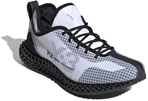 阿迪达斯 Y-3 Runner 4D IO '黑白' 运动鞋 FX1059 Lookbook 阿迪达斯 Y-3 Runner 4D IO '黑白' 运动鞋 FX1059