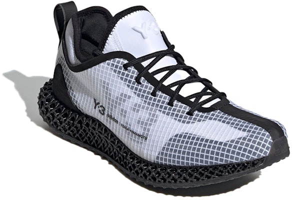 adidas Y-3 Runner 4D IO 'Putih Hitam' FX1059 Lookbook adidas Y-3 Runner 4D IO 'Putih Hitam' FX1059