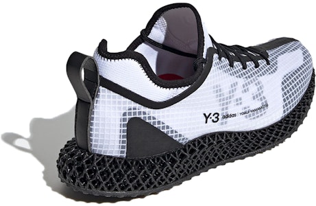 阿迪达斯 Y-3 Runner 4D IO '黑白' 运动鞋 FX1059 Shop 阿迪达斯 Y-3 Runner 4D IO '黑白' 运动鞋 FX1059
