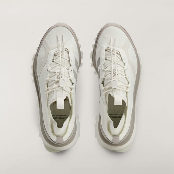 Lookbook adidas Y-3 S-Gendo Trail Sneakers Bianco Sporco/Marrone Chiaro KI0863