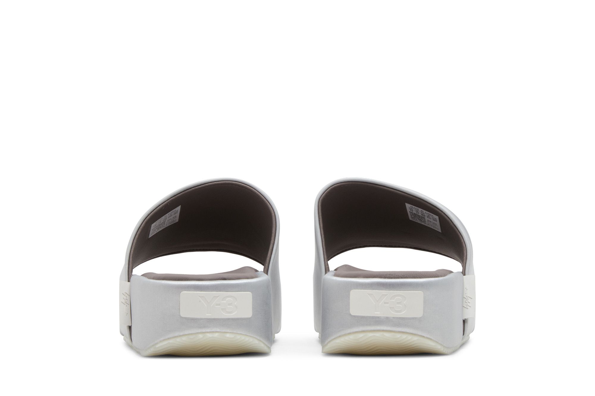 Details for adidas Y-3 Slide ''Silber Metallic'' HQ3665