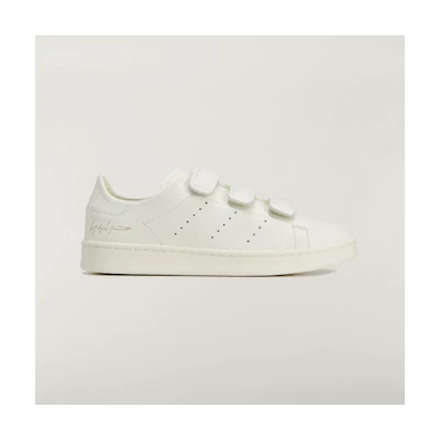 Adidas Y-3 Stan Smith Hook-and-Loop Sneakers Off White/Off White/Off White