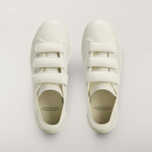 Order Adidas Y-3 Stan Smith Hook-and-Loop Sepatu Off White/Off White/Off White KI3465