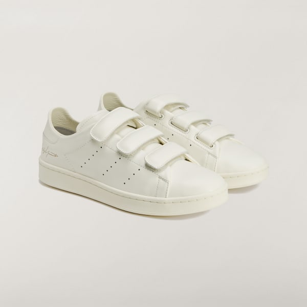 Shop Adidas Y-3 Stan Smith Hook-and-Loop Sepatu Off White/Off White/Off White KI3465
