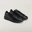 Shop adidas Y-3 Stan Smith 黑色運動鞋 黑/黑/黑 LA6686