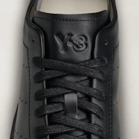 Cheap 阿迪达斯Y-3 Stan Smith 运动鞋 黑色/黑色/黑色 LA6686