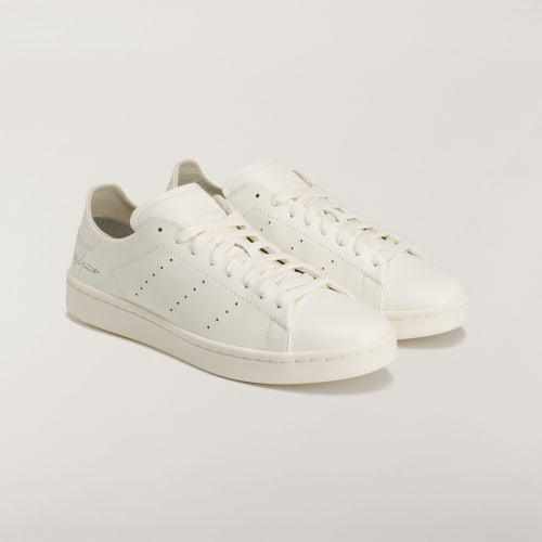 Shop adidas Y-3 Stan Smith 休閒鞋 全白配色 LA6687