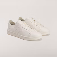 Shop Adidas Y-3 Stan Smith 休闲鞋 米白/米白/米白 KI3463
