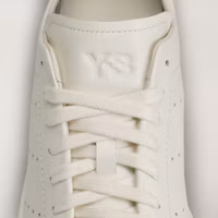 Cheap 阿迪达斯 Y-3 Stan Smith 休闲鞋 米白/米白/米白 LA6687