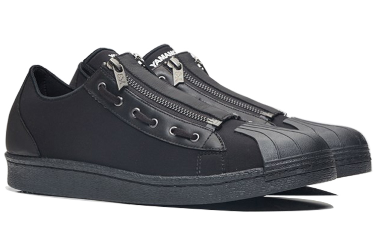 Lookbook 阿迪达斯 Y-3 Super Zip 黑色 休闲鞋 S82168