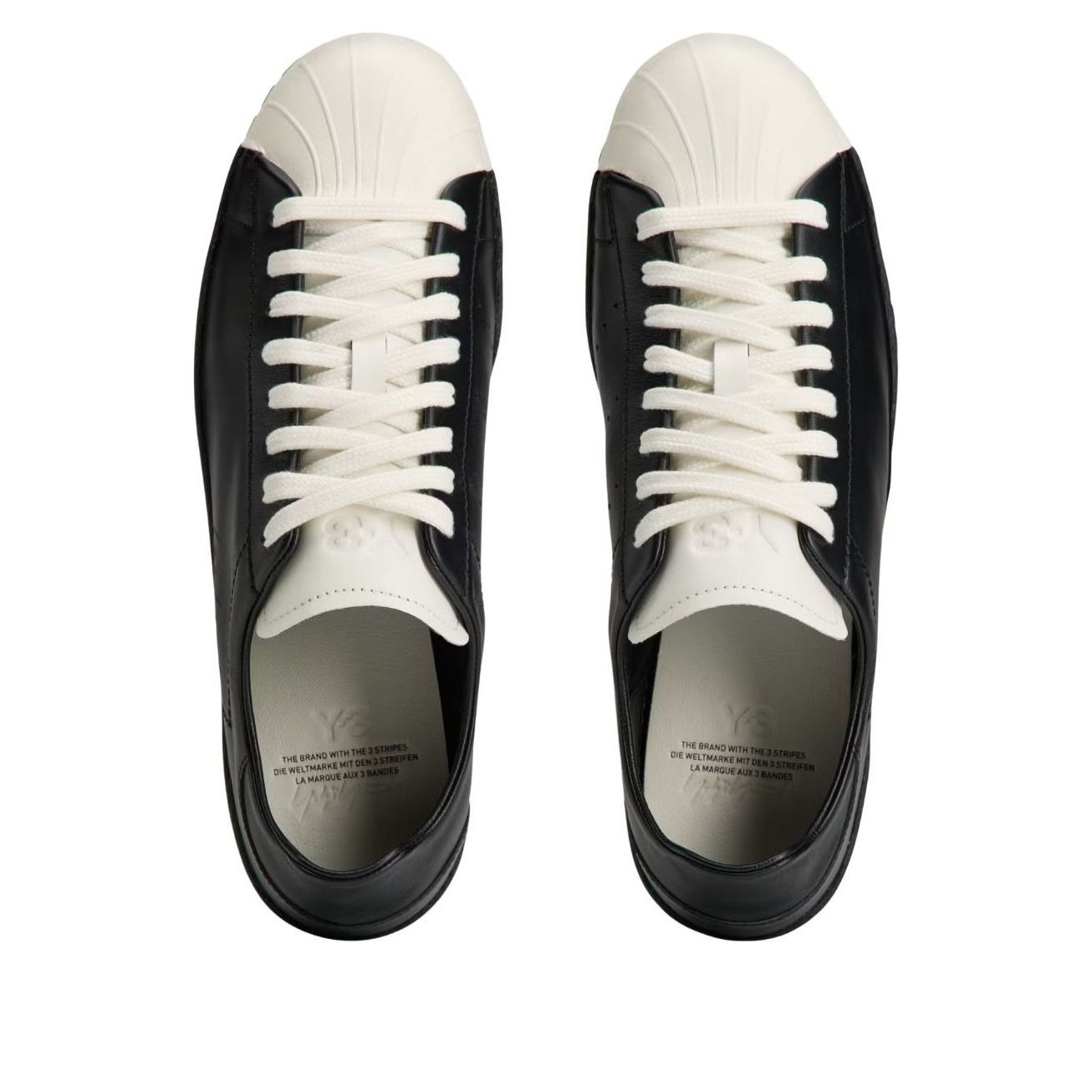Lookbook adidas Y-3 Superstar 黑色米白配色 KZ9064