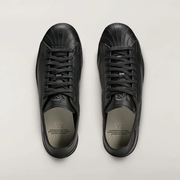 Adidas Y-3 Superstar Sneakers Black/Black/Black HQ7320 Lookbook Adidas Y-3 Superstar Sneakers Black/Black/Black HQ7320