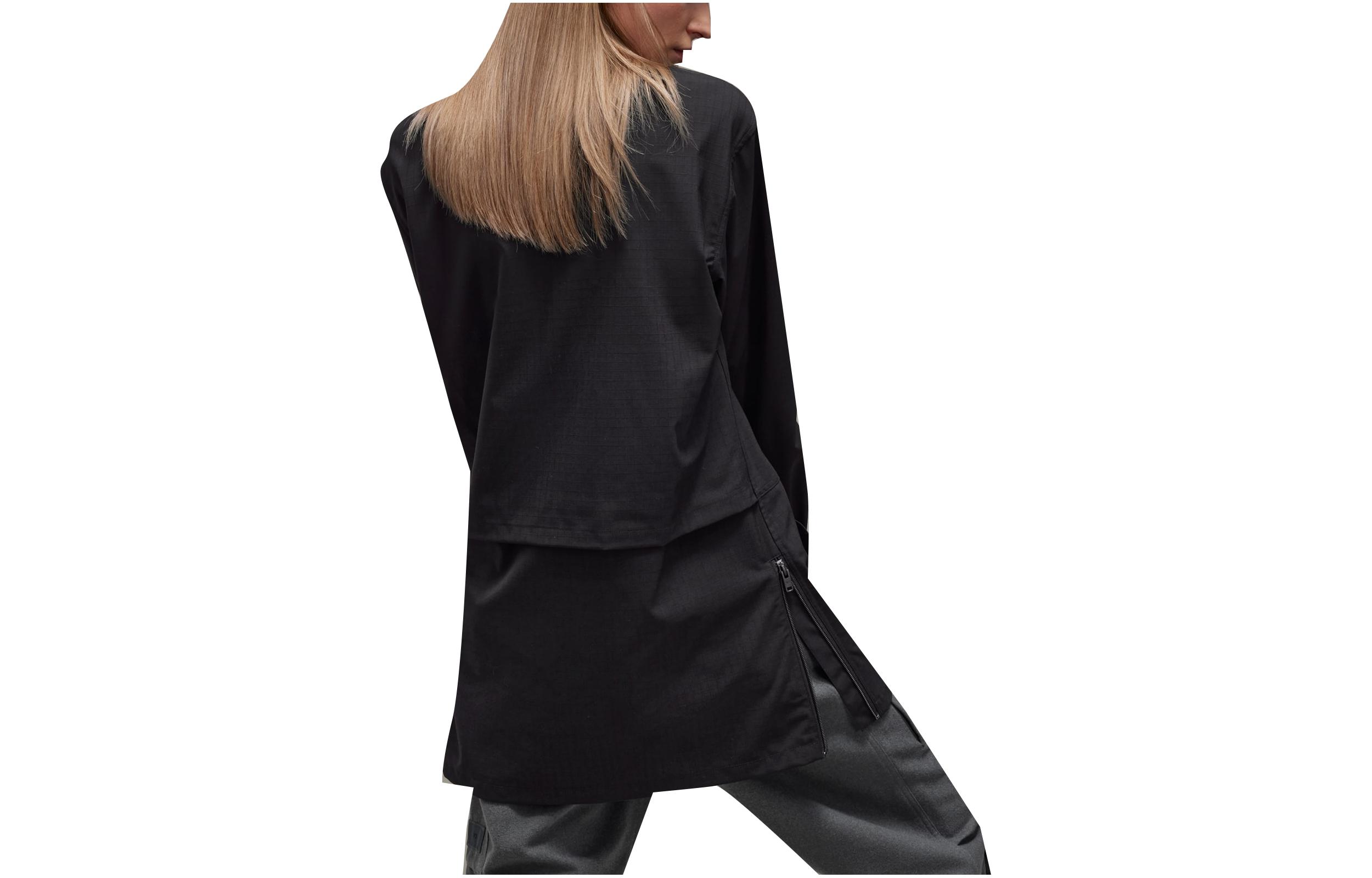 adidas Y-3 Winter Ripstop Overshirt Black Unisex Long Sleeve Zip Shirt. IL2039 圖 3