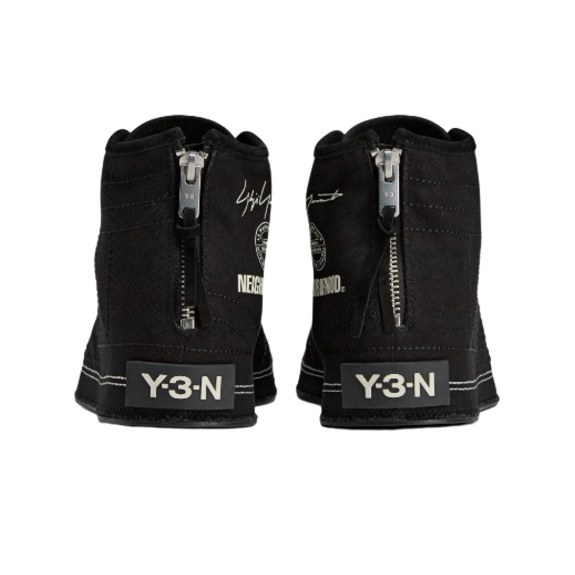 Lookbook adidas Y-3 Nizza Hi Neighborhood Hitam JP6454