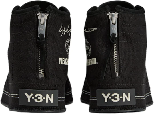 adidas Y-3 Nizza Hi Neighborhood Hitam JP6454 Lookbook adidas Y-3 Nizza Hi Neighborhood Hitam JP6454