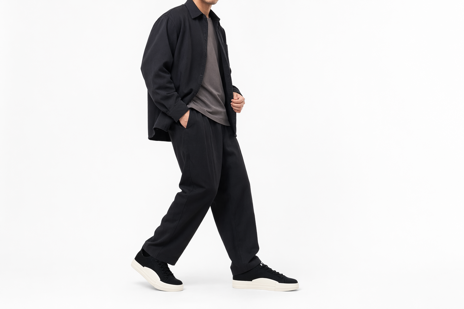 Order Y-3 Yuben 低幫 時尚板鞋 男女同款 黑白