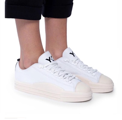adidas Y-3 Yuben Low 'Core White' Putih FX0565 Sizing adidas Y-3 Yuben Low 'Core White' Putih FX0565