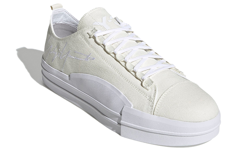 Lookbook Y-3 Yuben Low 時尚板鞋 男女同款 白