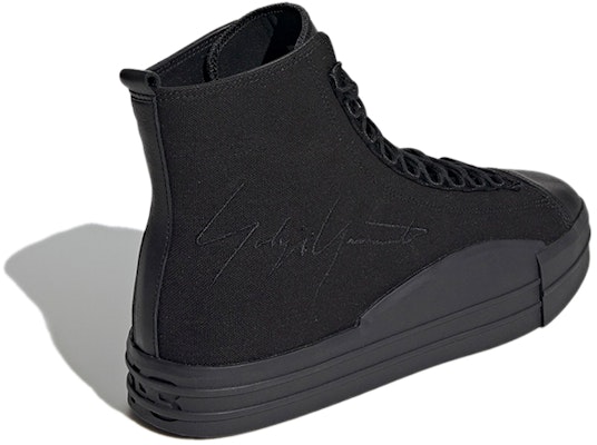 阿迪达斯 Y-3 Yuben Mid 全黑 EH1385 Shop 阿迪达斯 Y-3 Yuben Mid 全黑 EH1385