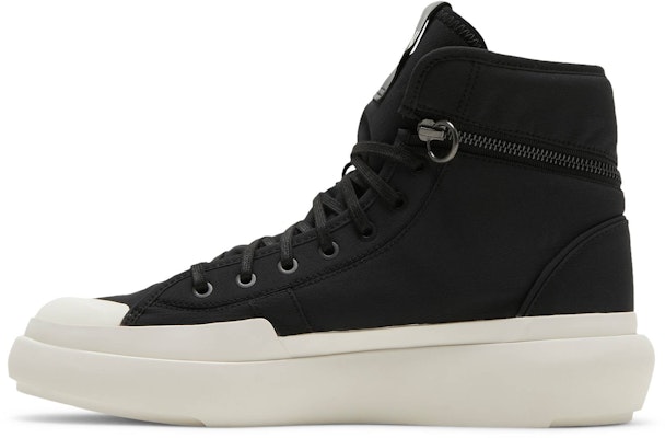 adidas Y-3 Ajatu Court High 'Hitam Putih' H05621 Lookbook adidas Y-3 Ajatu Court High 'Hitam Putih' H05621