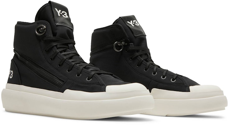 adidas Y-3 Ajatu Court High 'Hitam Putih' H05621 Cheap adidas Y-3 Ajatu Court High 'Hitam Putih' H05621