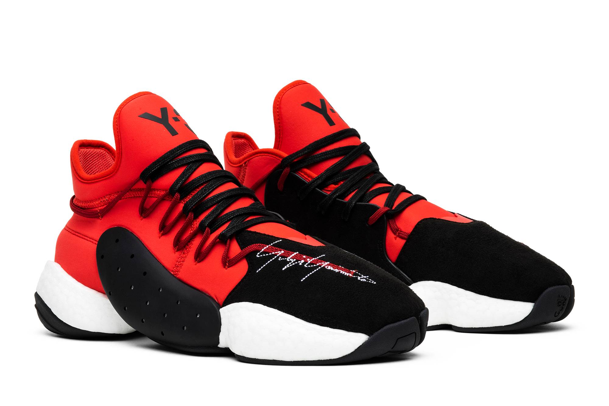 Beli adidas Y-3 BYW Bball 'Lush Red' BC0338 Novelship