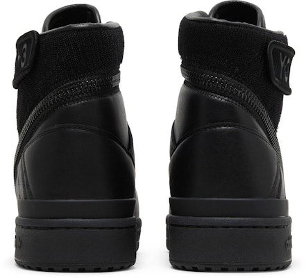 adidas Y-3 Forum Hi OG 'Triple Black' Hitam Pekat GZ8795 Details for adidas Y-3 Forum Hi OG 'Triple Black' Hitam Pekat GZ8795