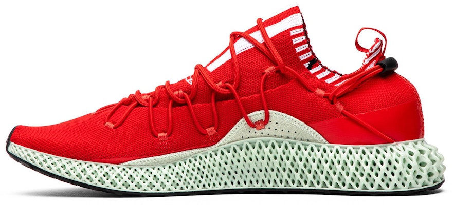 adidas Y-3 Futurecraft Runner 4D 'Red' F99805 Lookbook adidas Y-3 Futurecraft Runner 4D 'Red' F99805